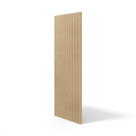 Płyta betonowa na ścianę 3D PB64 1350x480x30, miodowy CL03, beton architektoniczny