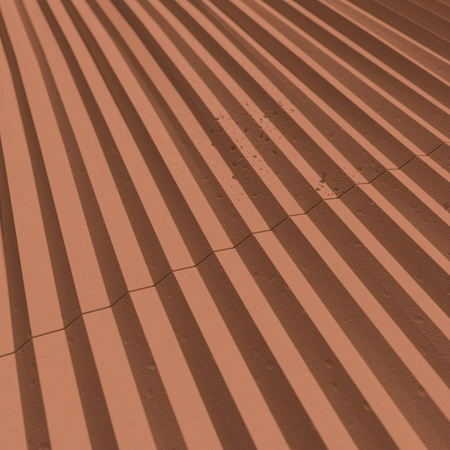 Płyta betonowa na ścianę 3D PB23 1200x600x25, terakota CL01, beton architektoniczny