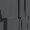 Płyta betonowa na ścianę 3D PB10 600x600x40, czarny B15, beton architektoniczny