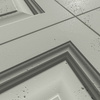 Płyta betonowa na ścianę 3D PB33A 1200x600x30, pistacjowy CL08; wzór A, beton architektoniczny