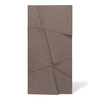Płyta betonowa na ścianę 3D PB05B 1200x600x48, czekoladowy CL02, wzór B, beton architektoniczny
