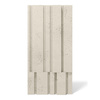 Płyta betonowa na ścianę 3D PB13 1200x600x40, kość słoniowa KS, beton architektoniczny