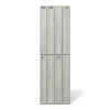 Płyta betonowa na ścianę 3D PB66B 1350x430x22, pistacjowy CL08; wzór B, beton architektoniczny