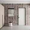 Płyta betonowa na ścianę 3D PB26A 600x600x45, kaszmirowy CL04; wzór A, beton architektoniczny
