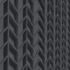 Płyta betonowa na ścianę 3D PB49 935x600x25, czarny B15, beton architektoniczny