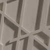 Płyta betonowa na ścianę 3D PB27 1200x600x35, szarobeżowy CL05, beton architektoniczny