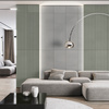 Płyta betonowa na ścianę 3D PB64 1350x480x30, zgaszona zieleń CL09, beton architektoniczny