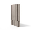 Płyta betonowa na ścianę 3D PB13 1200x600x40, szarobeżowy CL05, beton architektoniczny