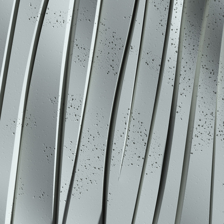 Płyta betonowa na ścianę 3D PB03 1000x500x32, jasny błękit CL06, beton architektoniczny