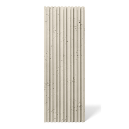 Płyta betonowa na ścianę 3D PB38 1350x480x30, kość słoniowa KS, beton architektoniczny