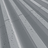 Płyta betonowa na ścianę 3D PB39 1350x490x30, szary S96, beton architektoniczny