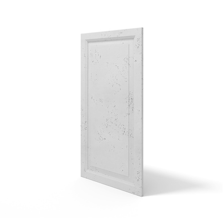 Płyta betonowa na ścianę 3D PB33A 1200x600x30, jasnoszary S50, wzór A, beton architektoniczny