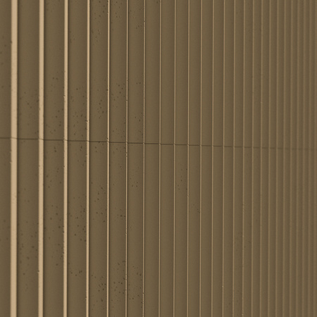 Płyta betonowa na ścianę 3D PB64 1350x480x30, miodowy CL03, beton architektoniczny