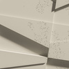 Płyta betonowa na ścianę 3D PB09 1200x600x45, kość słoniowa KS, beton architektoniczny