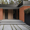 Płyta betonowa na ścianę 3D PB69 5x22,6x2, terakota CL01, beton architektoniczny