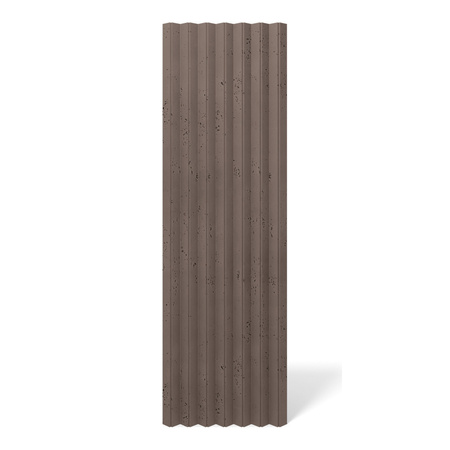Płyta betonowa na ścianę 3D PB65 1350x480x32, czekoladowy CL02, beton architektoniczny