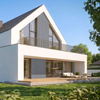 Płyta betonowa na ścianę 3D PB51 800x410x20, antracytowy B08, beton architektoniczny