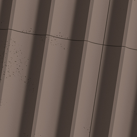 Płyta betonowa na ścianę 3D PB59 1350x500x35, czekoladowy CL02, beton architektoniczny