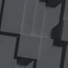 Płyta betonowa na ścianę 3D PB11 1200x600x40, czarny B15; wzór A, beton architektoniczny