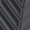 Płyta betonowa na ścianę 3D PB50 1156x600x20, czarny B15, beton architektoniczny