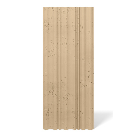 Płyta betonowa na ścianę 3D PB58 1350x560x34, miodowy CL03, beton architektoniczny