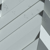 Płyta betonowa na ścianę 3D PB70A 1200x600x35, jasny błękit CL06; wzór A, beton architektoniczny