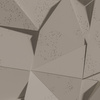 Płyta betonowa na ścianę 3D PB06B 600x600x42, szarobeżowy CL05; wzór B, beton architektoniczny