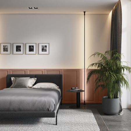 Płyta betonowa na ścianę 3D PB33A 1200x600x30, brudny róż CL07; wzór A, beton architektoniczny