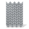 Płyta betonowa na ścianę 3D PB48 935x600x25, szary S96, beton architektoniczny