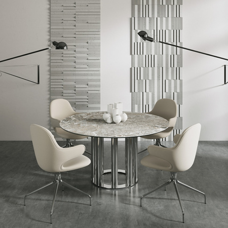 Płyta betonowa na ścianę 3D PB69 5x22,6x2, jasnoszary S50, beton architektoniczny