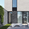 Płyta betonowa na ścianę 3D PB15 600x600x40, antracytowy B08, beton architektoniczny