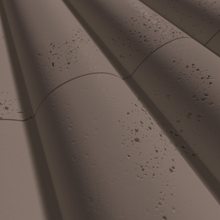 Płyta betonowa na ścianę 3D PB61 1350x500x37, czekoladowy CL02, beton architektoniczny