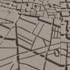 Płyta betonowa na ścianę 3D PB71F 600x600x22, szarobeżowy CL05; wzór F, beton architektoniczny