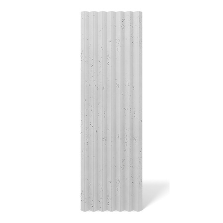 Płyta betonowa na ścianę 3D PB65 1350x480x32, jasnoszary S50, beton architektoniczny
