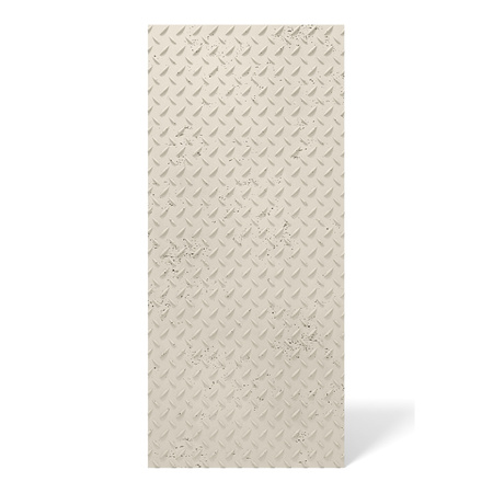Płyta betonowa na ścianę 3D PB54 1350x600x15, kość słoniowa KS, beton architektoniczny