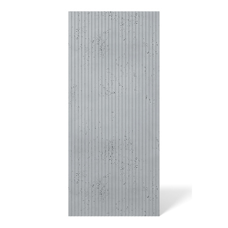 Płyta betonowa na ścianę 3D PB37 1350x600x12, szary S96, beton architektoniczny