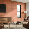 Płyta betonowa na ścianę 2D PA03 600x600x10, terakota CL01, beton architektoniczny