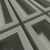Płyta betonowa na ścianę 3D PB51 800x410x20, zgaszona zieleń CL09, beton architektoniczny