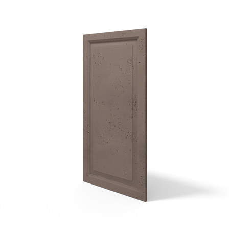 Płyta betonowa na ścianę 3D PB33A 1200x600x30, czekoladowy CL02; wzór A, beton architektoniczny