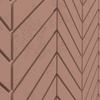 Płyta betonowa na ścianę 3D PB44 1188x600x25, brudny róż CL07, beton architektoniczny