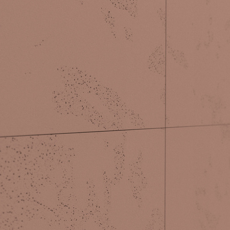 Płyta betonowa na ścianę 2D PA06 1000x500x10, brudny róż CL07, beton architektoniczny