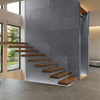 Płyta betonowa na ścianę 2D PA13 1500x600x20, czarny B15, beton architektoniczny