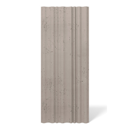 Płyta betonowa na ścianę 3D PB58 1350x560x34, szarobeżowy CL05, beton architektoniczny