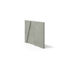 Płyta betonowa na ścianę 3D PB10B 600x600x40, zgaszona zieleń CL09; wzór B, beton architektoniczny