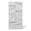 Płyta betonowa na ścianę 3D PB09 1200x600x45, jasnoszary S50, beton architektoniczny
