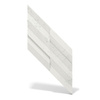 Płyta betonowa na ścianę 3D PB70A 1200x600x35, zgaszona biel B0; wzór A, beton architektoniczny
