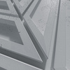 Płyta betonowa na ścianę 3D PB50 1156x600x20, szary S96, beton architektoniczny