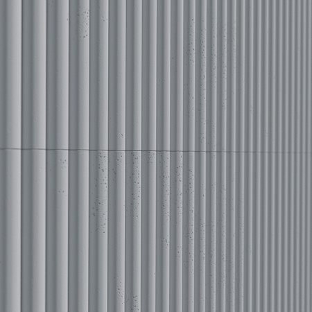 Płyta betonowa na ścianę 3D PB57 1350x460x30, szary S96, beton architektoniczny