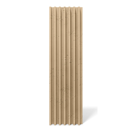 Płyta betonowa na ścianę 3D PB41 1350x380x44, miodowy CL03, beton architektoniczny