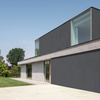 Płyta betonowa na ścianę 2D PA01 600x300x10, czarny B15, beton architektoniczny